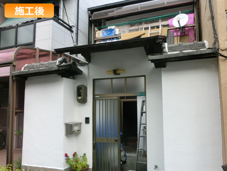 大阪市阿倍野区昭和町　Ｋ様邸 外壁塗装リフォーム