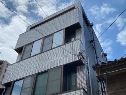 大阪市中央区瓦屋町　T様邸　外壁アステック塗装リフォーム施工事例