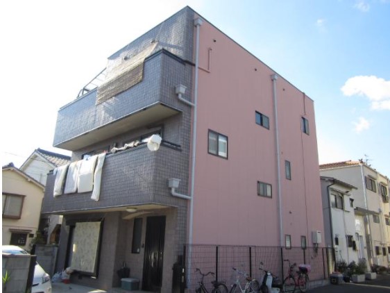 大阪市生野区生野東　Ｔ様邸 外壁ガイナ塗装リフォーム