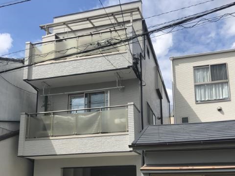 大阪市旭区　Ｋ様　外壁ルミステージ、屋根塗装リフォーム施工事例