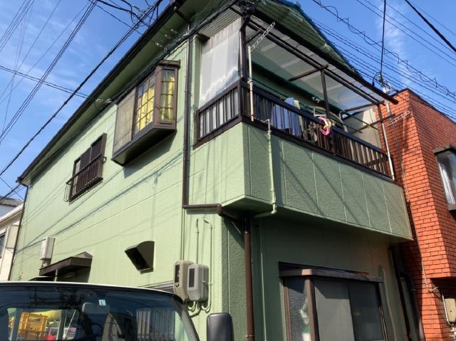 大阪市生野区桃谷　W様邸　外壁塗装・屋根ラバーリフォーム施工事例