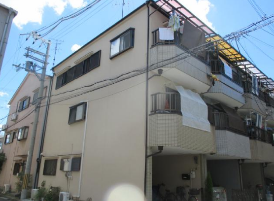 大阪市平野区喜連　Ｔ様　外壁・屋根ガイナ塗装リフォーム施工事例