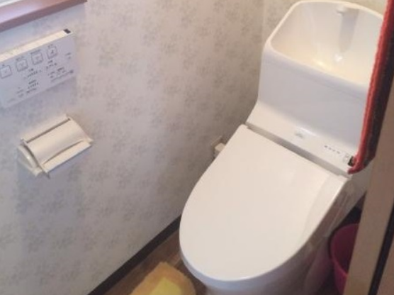 大阪市平野区　Ｓ様　トイレ改装リフォーム施工事例
