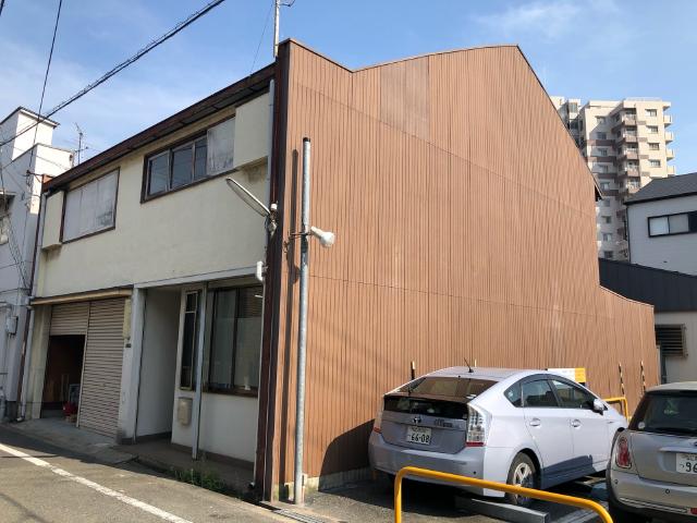 大阪市生野区生野西　倉庫　屋根補修・板金工事リフォーム施工事例