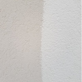 外壁ガイナ塗装2回目(上塗り)	