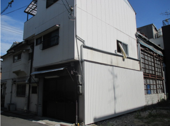 大阪市生野区　Ｕ様　外壁カラートタン張りリフォーム施工事例