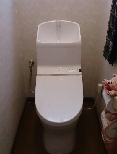 大阪市生野区舎利寺　Ｏ様　トイレリフォーム施工事例