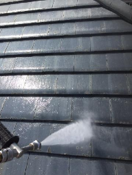 	屋根高圧洗浄