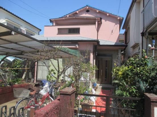 兵庫県明石市　Ｎ様　外壁・屋根ガイナ塗装リフォーム施工事例