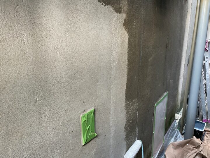 外壁　下塗り