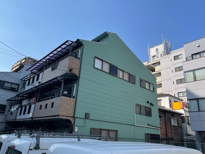 大阪市旭区新森　T様邸　外壁・屋根塗装工事