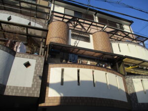 大阪市西成区南津守　K 様邸　外壁・屋根塗装、テラス工事
