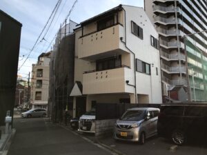 大阪市浪速区塩草　M様邸　外壁・屋根塗装工事