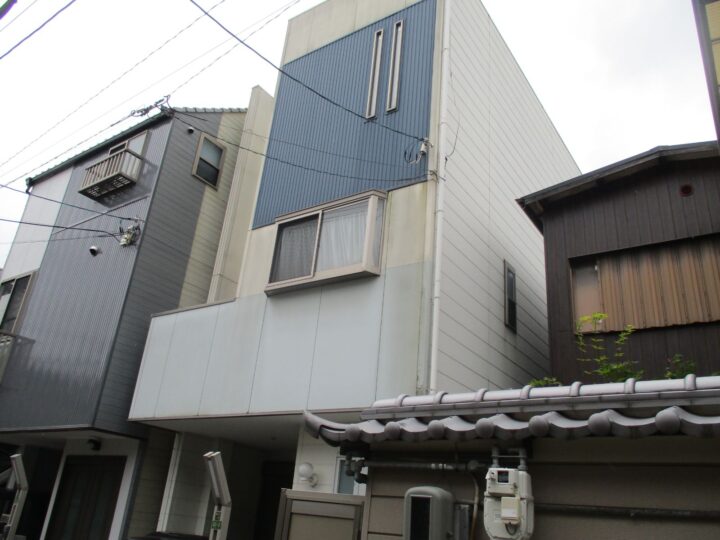 大阪市生野区勝山北1丁目　I様邸　外壁塗装工事、防水工事
