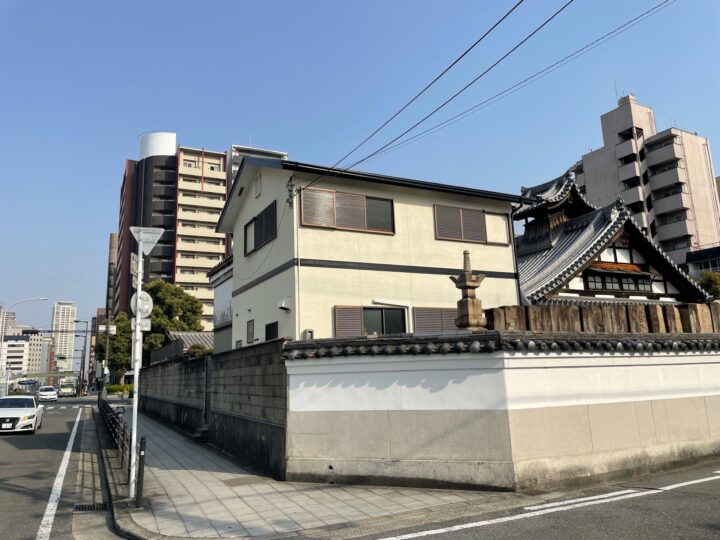 大阪市天王寺区生玉町　B寺　外壁・屋根塗装工事