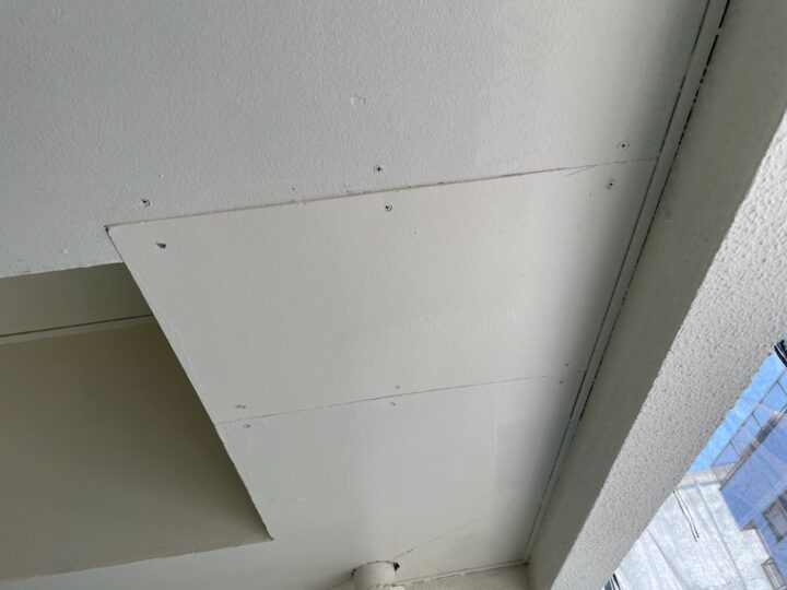 天井　補修工事完了