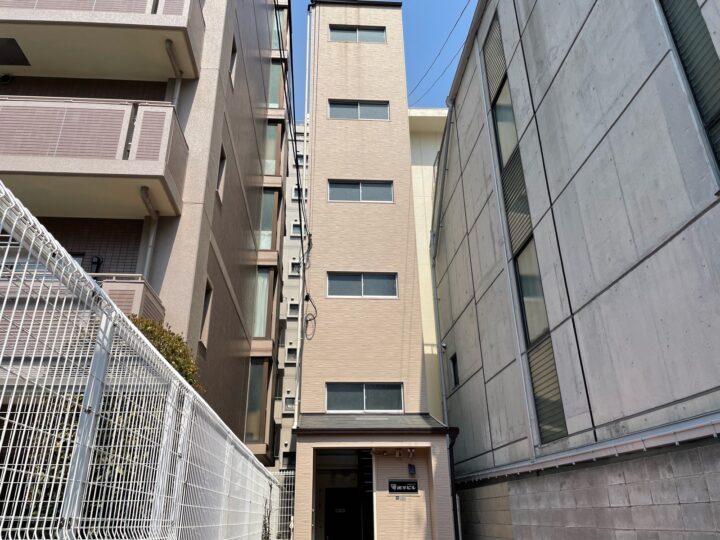 大阪市天王寺区生玉寺町　Tビル様　外壁塗装工事、金属サイディング工事