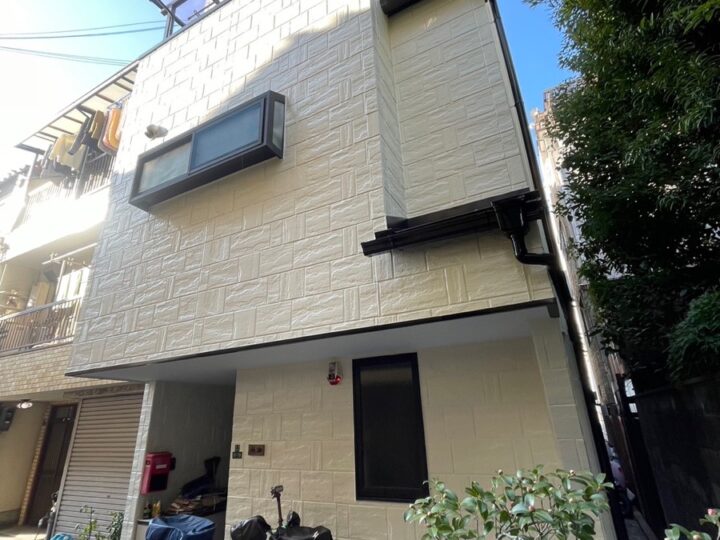 大阪市東淀川区豊里　W様邸　外壁塗装・屋根工事