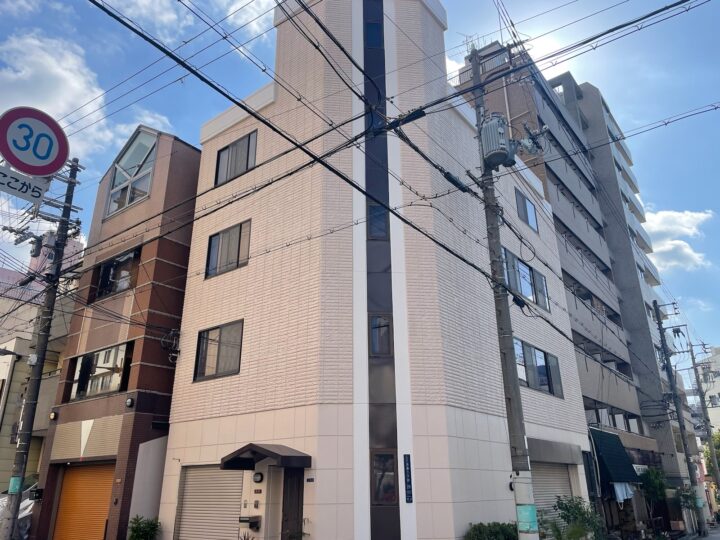大阪市中央区玉造2丁目　F様邸　外壁塗装工事(EC-5000PCM-IR)