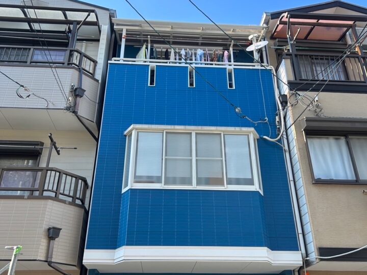 大阪市東住吉区公園南矢田4丁目 　Ｎ様邸　外壁塗装工事、屋根塗装工事