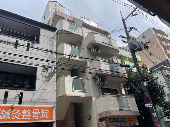 大阪市北区池田町1丁目　U-PLACE様　外壁塗装工事、防水工事