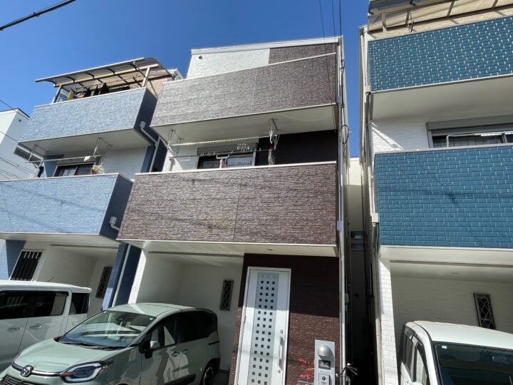 大阪市東成区神路2丁目　Y様邸　外壁塗装工事、屋根塗装工事