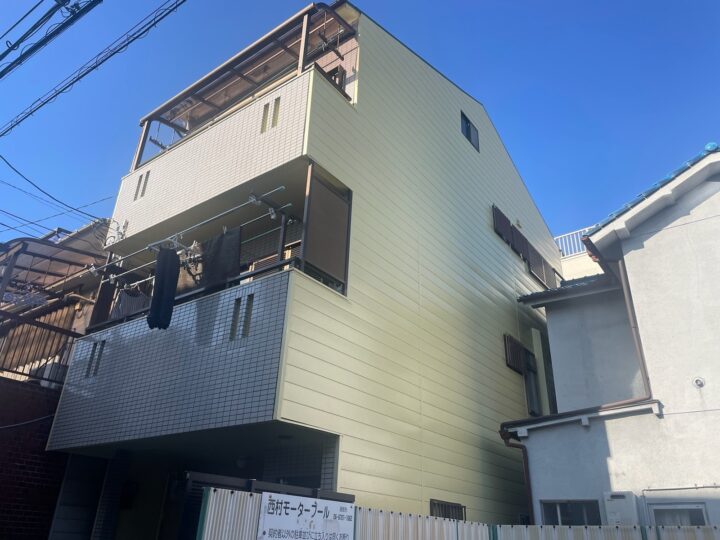 大阪市東住吉区山坂2丁目　Ｋ様邸　外壁塗装工事、屋根塗装工事