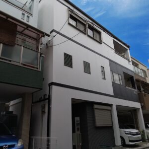 大阪市鶴見区諸口　Ｆ様邸　外壁・屋根塗装工事
