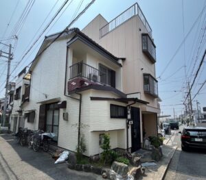 堺市中区陶器北　A様邸　外壁塗装工事、防水工事、屋根ラバー