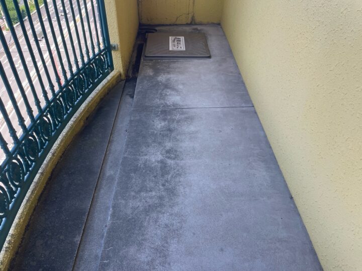 ベランダ施工前