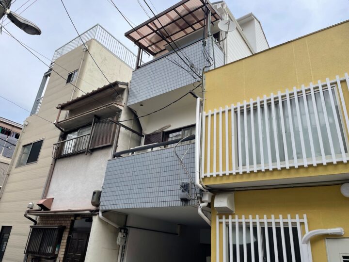 大阪市東成区中本2丁目　M様邸　外壁塗装工事、屋根塗装工事