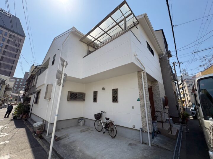 大阪市東成区深江南1丁目　S様邸　外壁塗装工事、屋根塗装工事