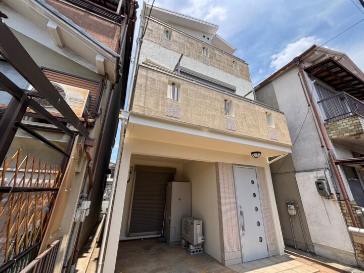 門真市舟田町　K様邸　外壁塗装工事、屋根塗装工事