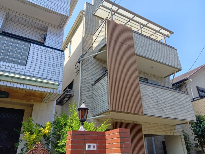 兵庫県神戸市東灘区甲南町３丁目　G様邸　外壁塗装工事、屋根塗装工事