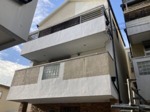 大阪市住之江区南加賀屋3丁目 Y様邸 外壁塗装工事、屋根塗装工事、防水工事