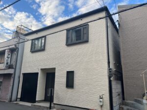 大阪市西成区鶴見橋2丁目　H様邸　外壁塗装工事、屋根カバー工事