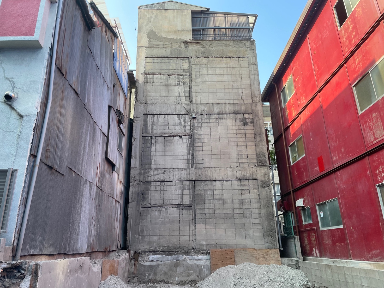大阪市中央区上町1丁目 E様邸 外壁リフォーム施工写真
