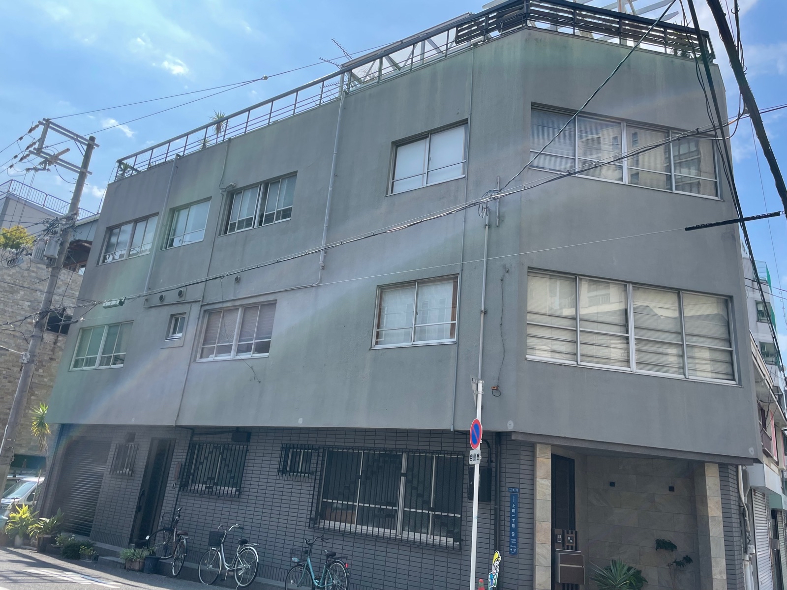 大阪市中央区上町1丁目 E様邸 外壁塗装施工写真