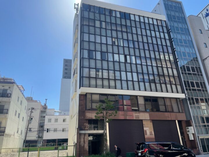 大阪市中央区瓦屋町3丁目　Tビル　外壁塗装工事、防水工事